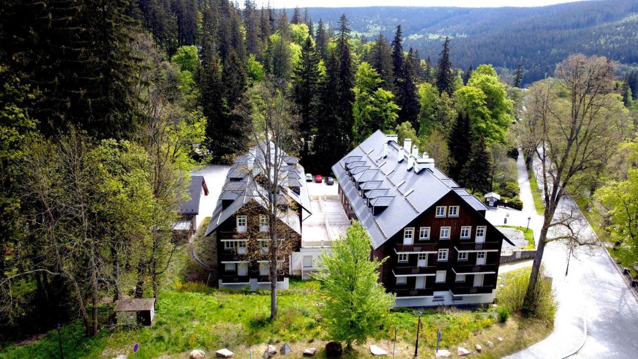 Hubertus Karlova Studánka Aparthotel Kültér fotó
