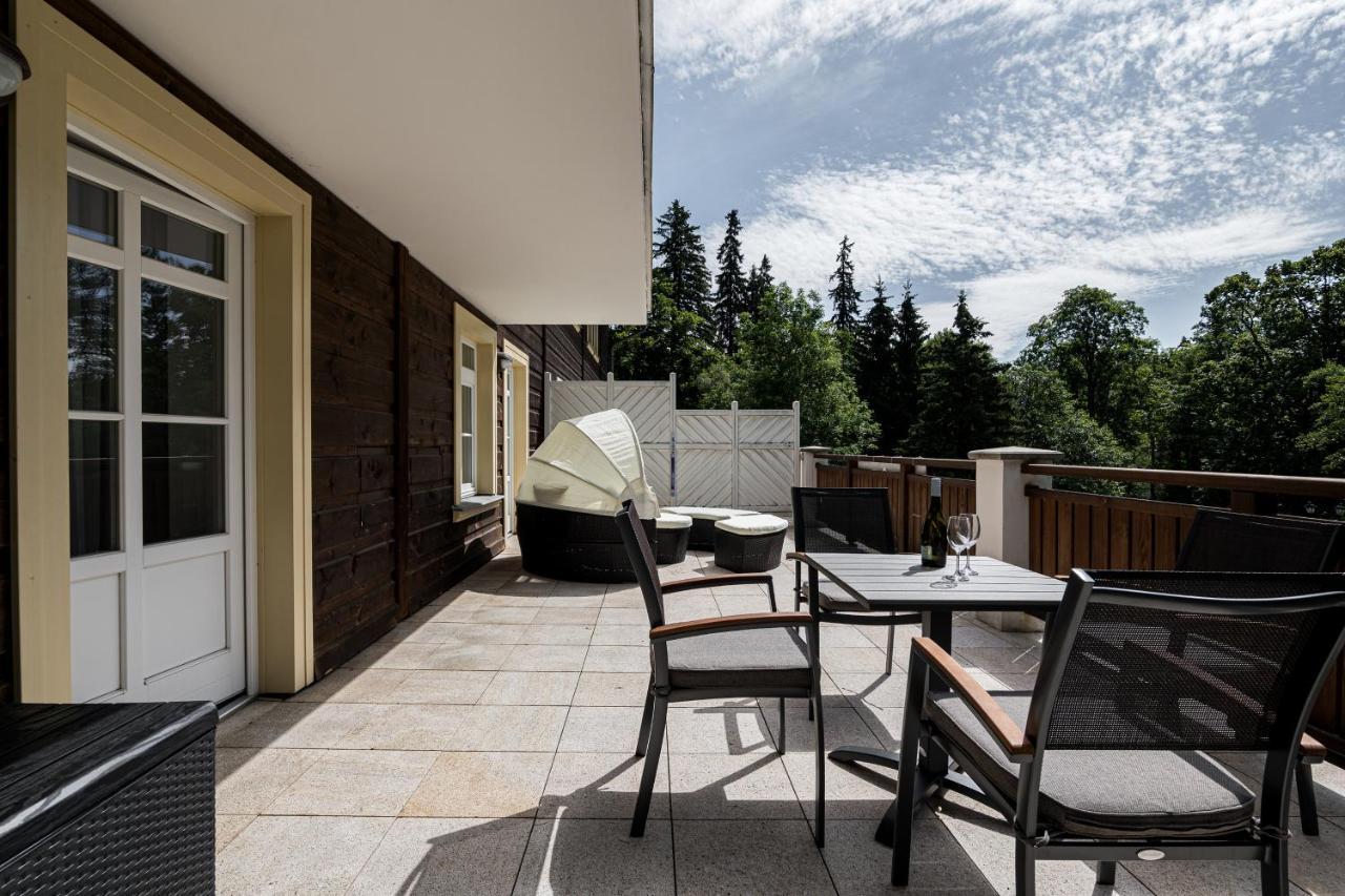 Hubertus Karlova Studánka Aparthotel Kültér fotó